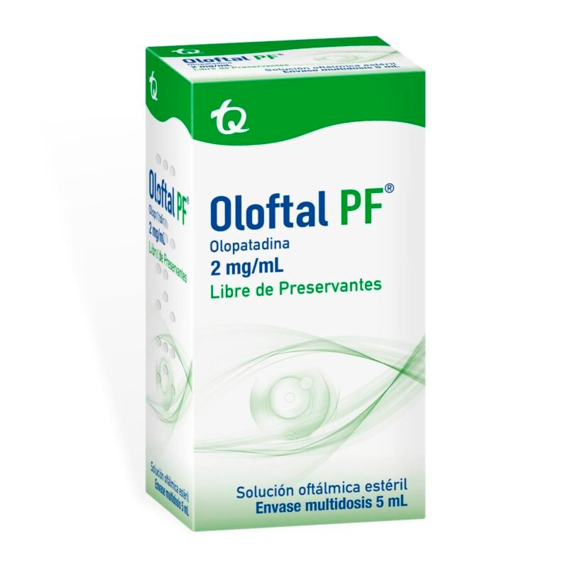 OLOFTAL PF SOLUCION OFTALMICA FRASCO X 5 ML (OLOPATADINA 0 2) (MK)
