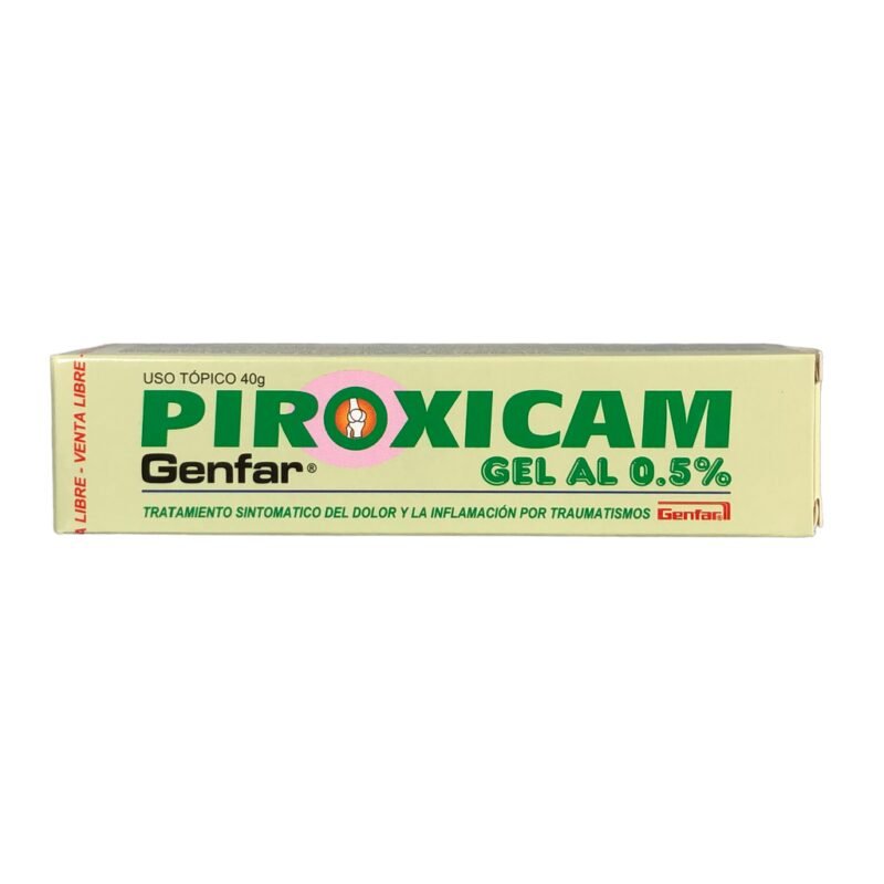 PIROXICAM GEL 0.5% TUBO X 40 GR (GENFAR )