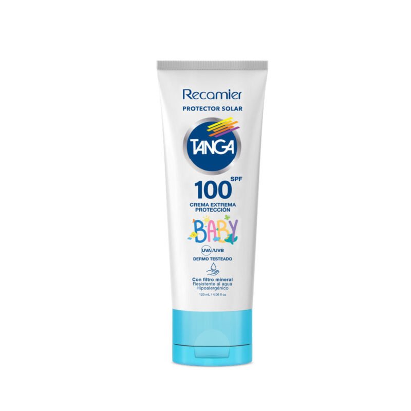 TANGA FPS 100 BABY BLOQUEADOR FRASCO X 120 GR (RECAMIER)