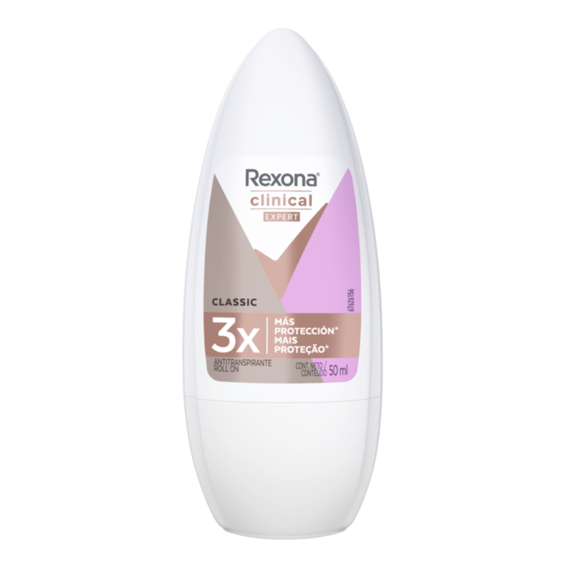 REXONA CLINICAL EXPERT CLASSIC ROLLON FRASCO X 50 ML (UNILEVER)