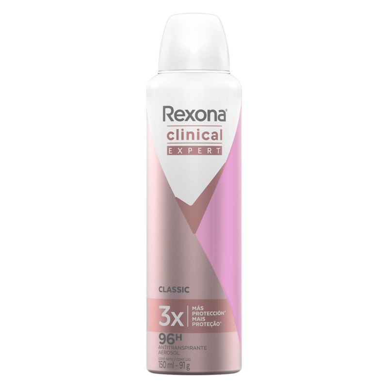 REXONA CLINICAL CLASSIC AEROSOL (UNILEVER) X 150 ML