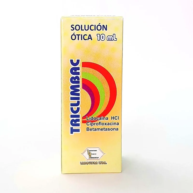 TRICLIMBAC SOL OTICA  FRASCO X 10 ML (BIOQUIFAR)