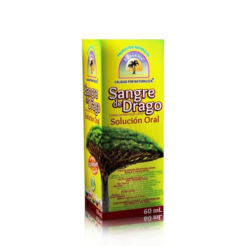 SANGRE DE DRAGO SOLUCION ORAL FRASCO X 60 ML (EL MANA)