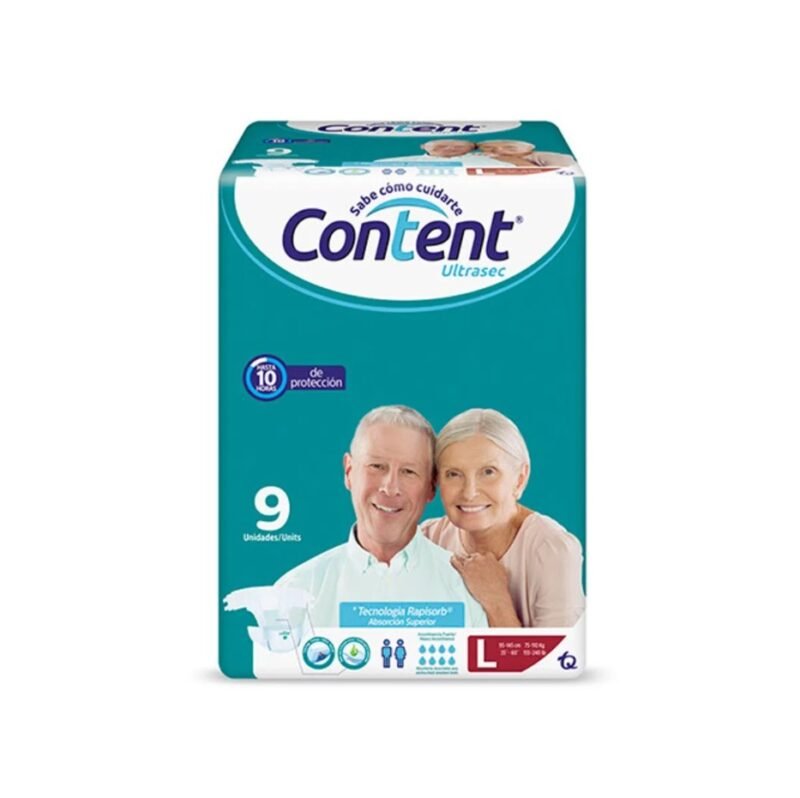 CONTENT ULTRASEC L PAQUETE X 9 UNIDADES (TECNOQUIMICAS)
