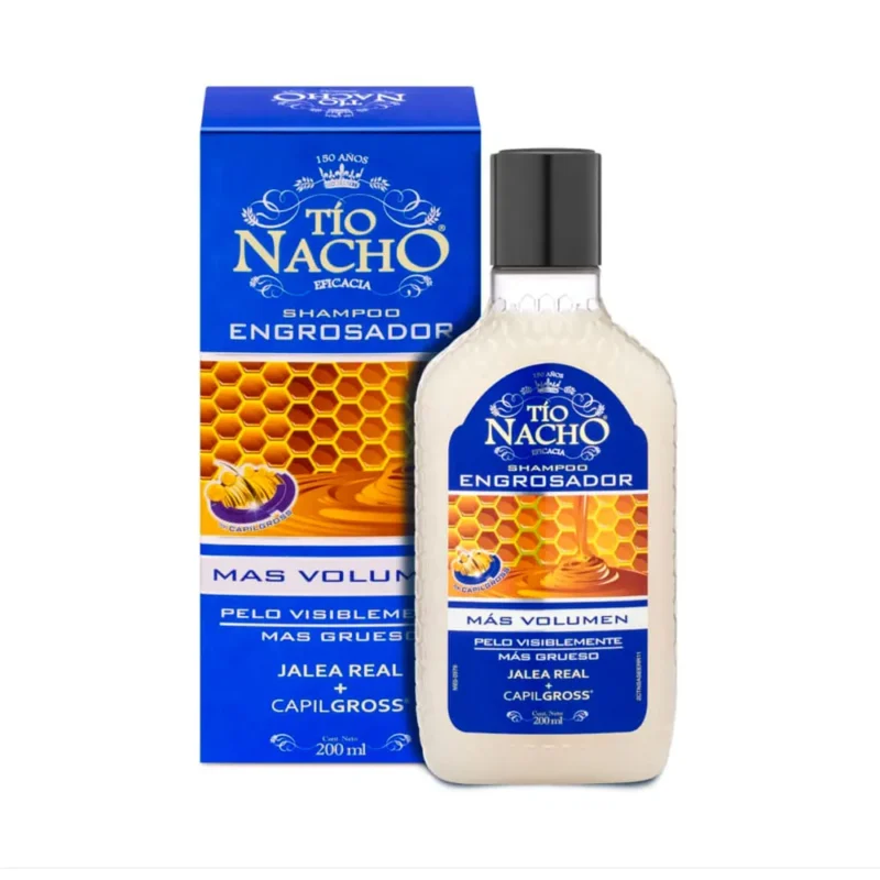 TIO NACHO ENGROSADOR SHAMPOO FRASCO X 200 ML (GENOMMA LAB)