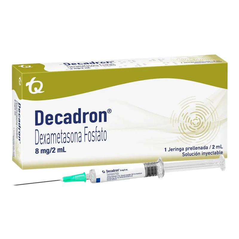 DECADRON 8 MG JERINGA PRELLENADA X 1 ML (TECNOQUIMICAS)