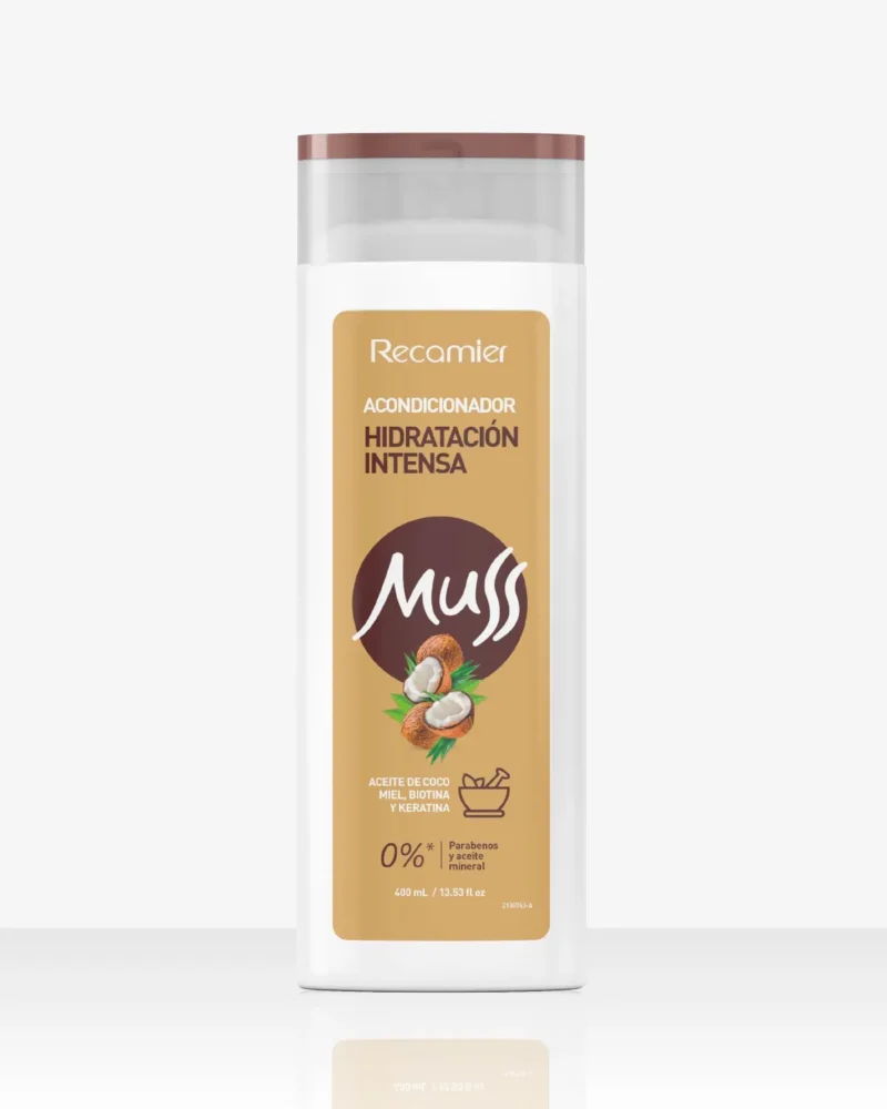 MUSS HIDRATACION INTENSA  ACONDICIONADOR FRASCO X 400 ML (RECAMIER)