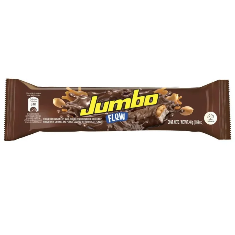 CHOCOLATINA JUMBO FLOW CAFE 48 GR (NUTRESA)  X 12 UNIDADES
