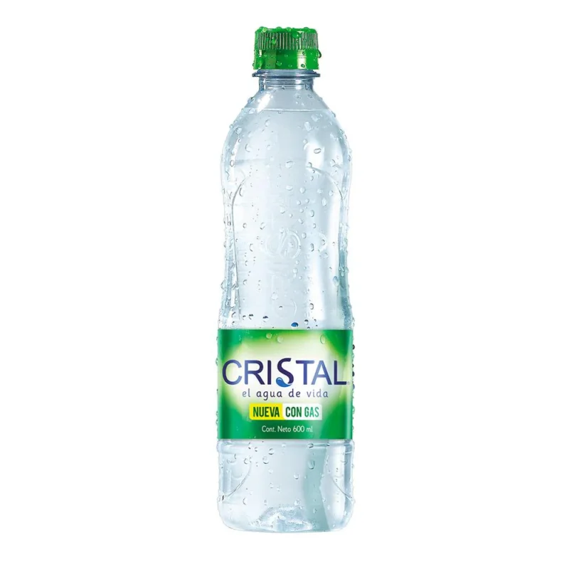 AGUA CRISTAL CON GAS FRASCO X 250 ML