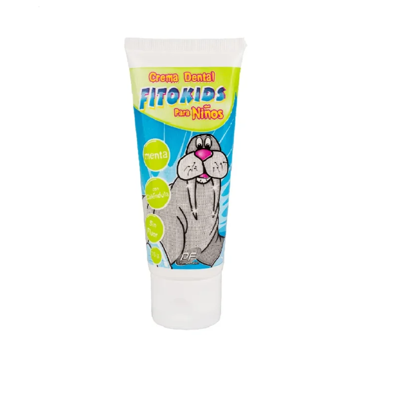 FITOKIDS CREMA DENTAL SIN FLUOR PARA NINOS TUBO X 75 GR (FARPAG)