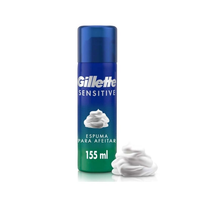 GILLETTE ESPUMA AFEITAR PIEL SENSIBLE FRASCO X155 ML (PROCTER)