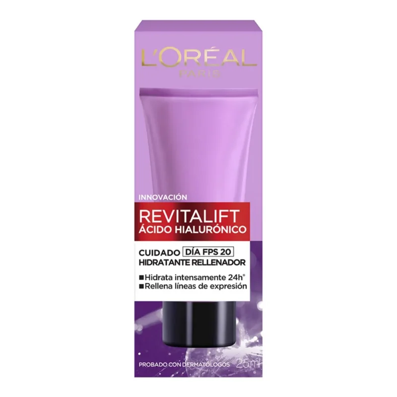 REVITALIF ACIDO HIALURONICO DIA PFS 20 TUBO X 25 ML (LOREAL)