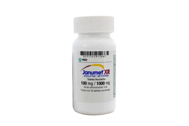 JANUMET XR 100/1000 MG FRASCO X 28 COMPRIMIDOS (M SHARP)