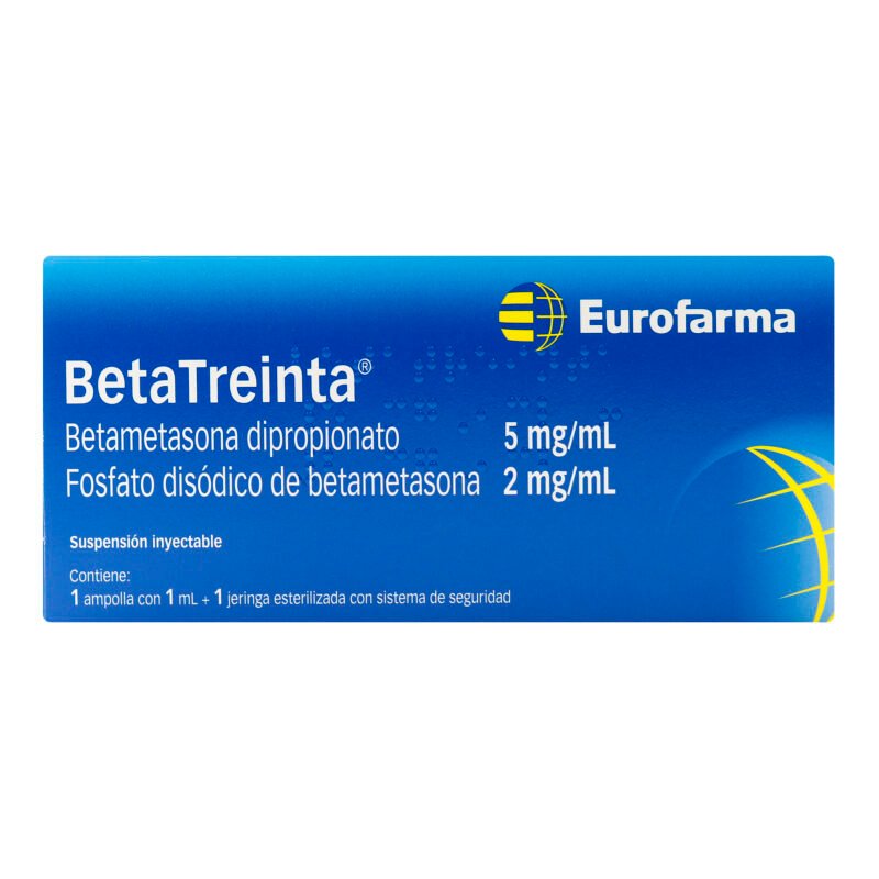 BETATREINTA 5MG+2MG/ X 1 ML JERINGA PRELLENADA (EUROFARMA)