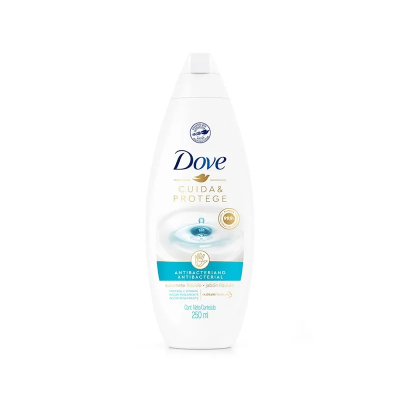 DOVE JABON LIQUIDO ANTIBACTERIAL FRASCO X 250 ML (UNILEVER)