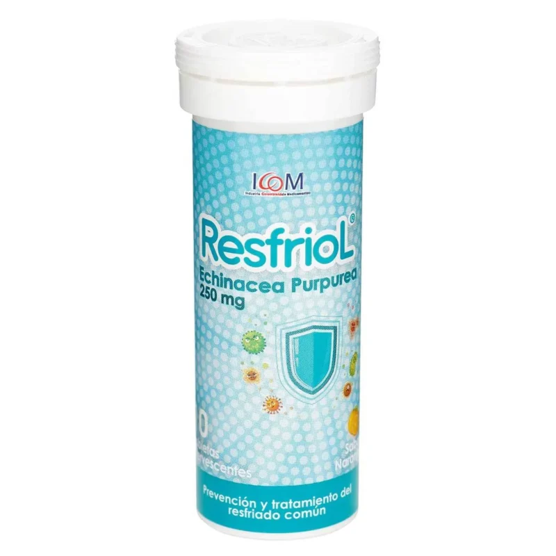 RESFRIOL 250MG FRASCO X 10 TABLETAS EFERVESCENTES (ICOM)