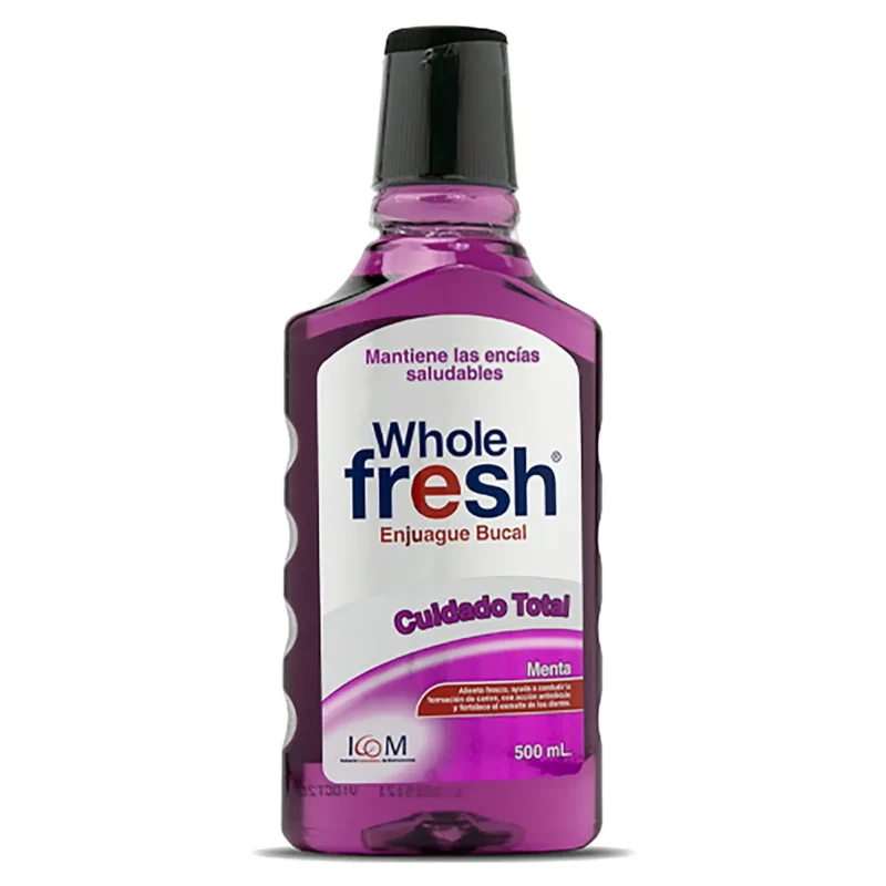 ENJUAGUE WHOLE FRESH CUIDADO TOTAL FRASCO X 500 ML (ICOM)
