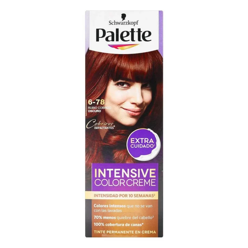 PALETTE COLOR CREME 6 78 RUBIO COBRIZO TUBO