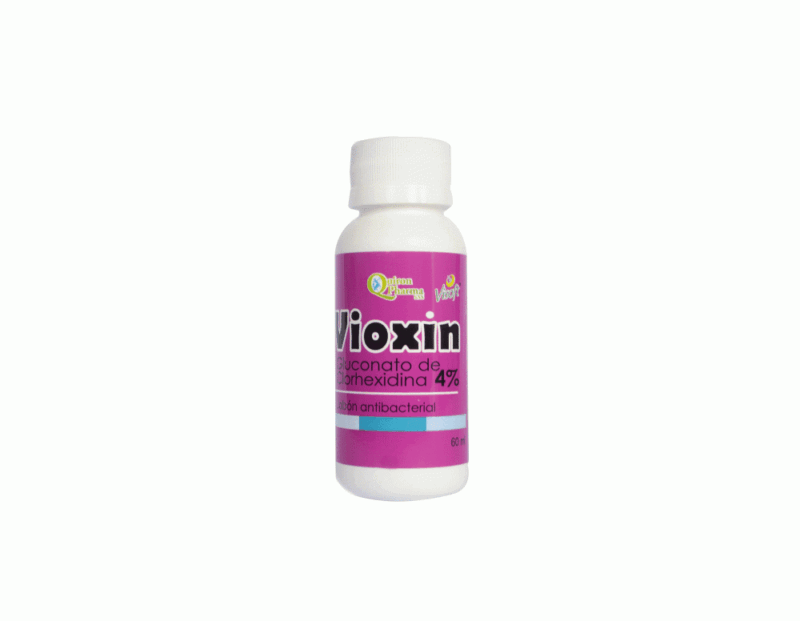 VIOXIN CLORHEXIDINA 4% JABON ANTIBACTERIAL FRASCO X 250 ML