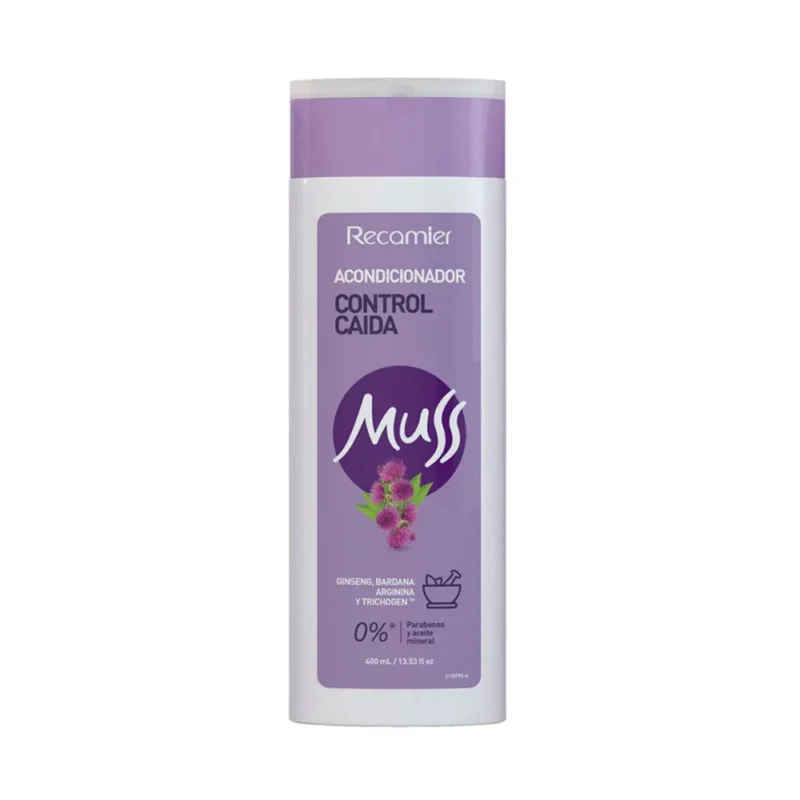 MUSS CONTROL CAIDA ACONDICIONADOR FRASCO X 400 ML (RECAMIER)