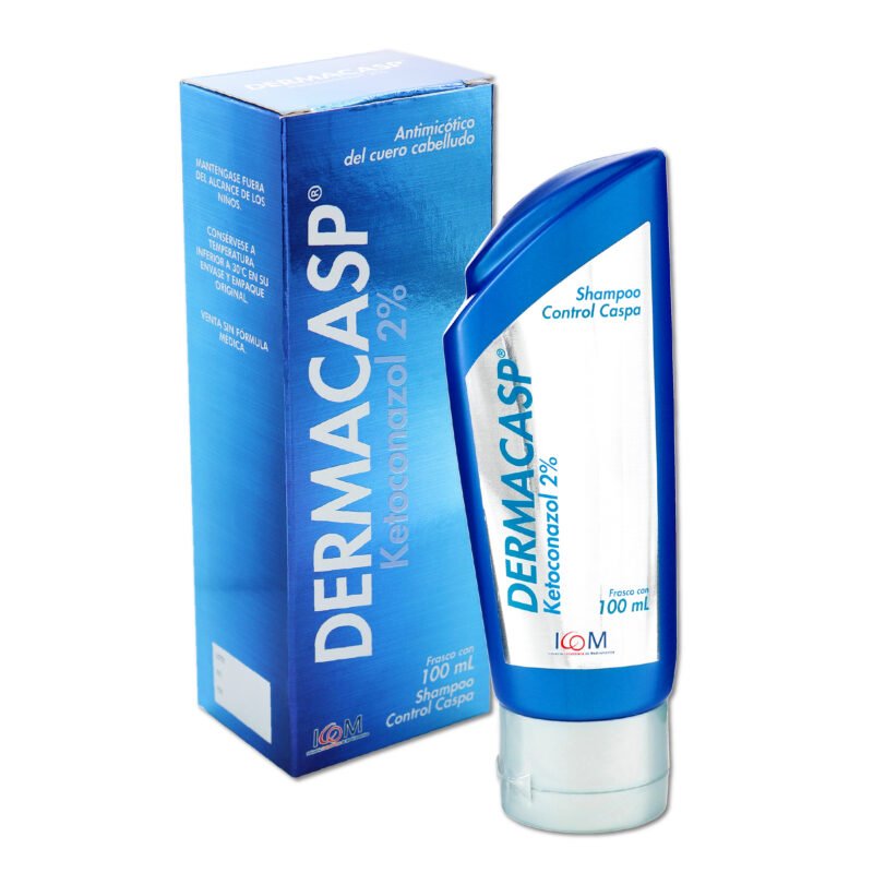 DERMACASP 2% CHAMPU KETOCONAZOL FRASCO X100 ML (ICOM)