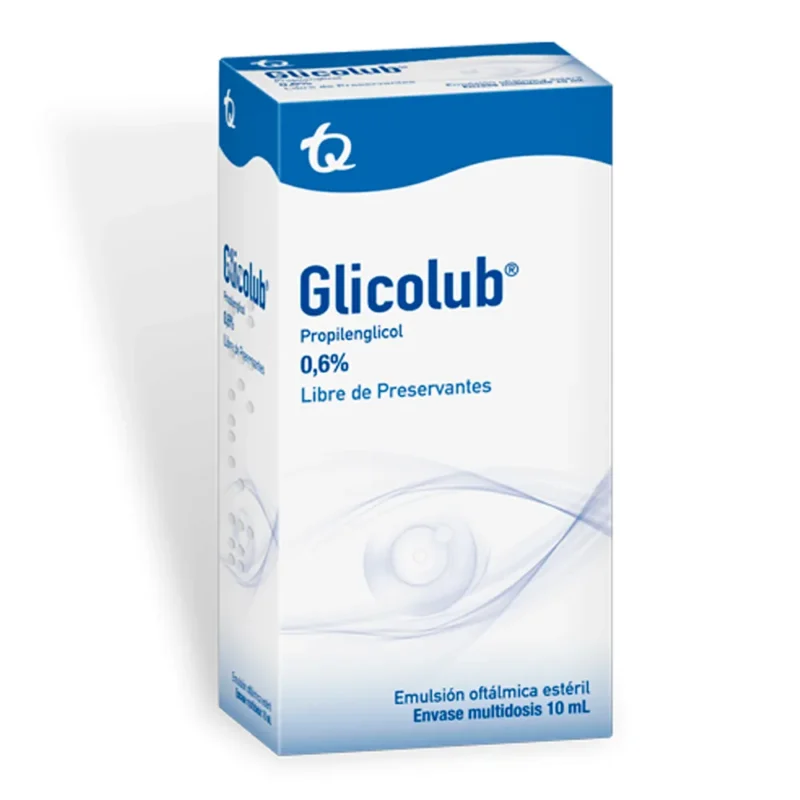 GLICOLUB 0.6 EMULSION OFTALMICA FRASCO X 10 ML (TECNOQUIMICAS)