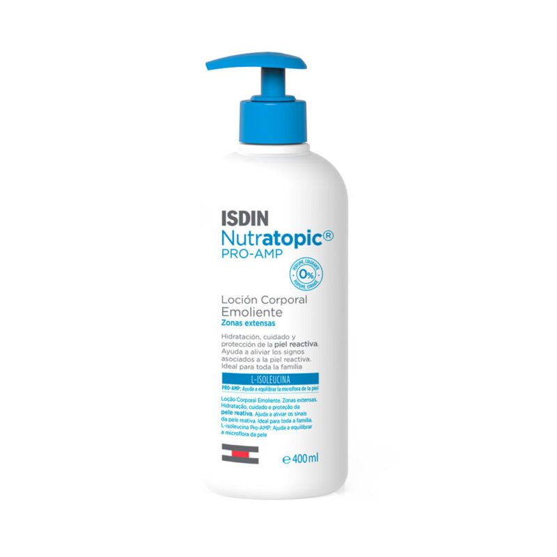 NUTRATOPIC LOCION EMOLIENTE FRASCO X 400 ML (ISDIN)