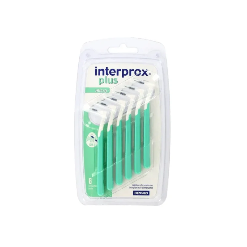 CEPILLO INTERPROXIMAL PLUS MICRO PAQUETE X 6 UNIDADES (DENTAID)