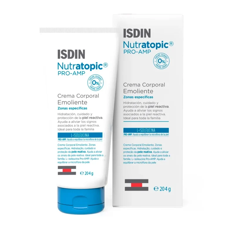 NUTRATOPIC CREMA CORPORAL EMOLIENTE FRASCO X 200 ML (ISDIN)