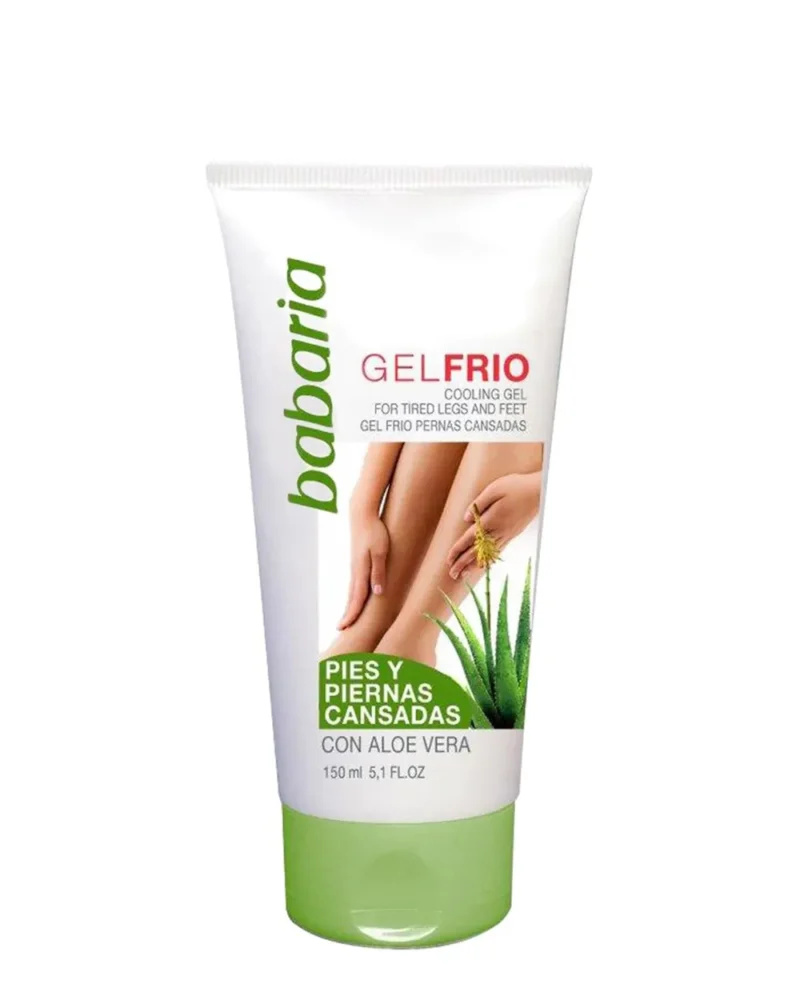 BABARIA GEL FRIO PIERNAS CANSADAS ALOE TUBO X 150 ML