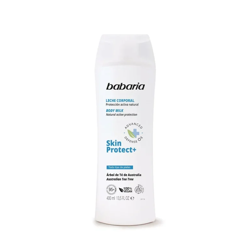 BABARIA LECHE CORPORAL SKIN PROTECT+ FRASCO X 400 ML