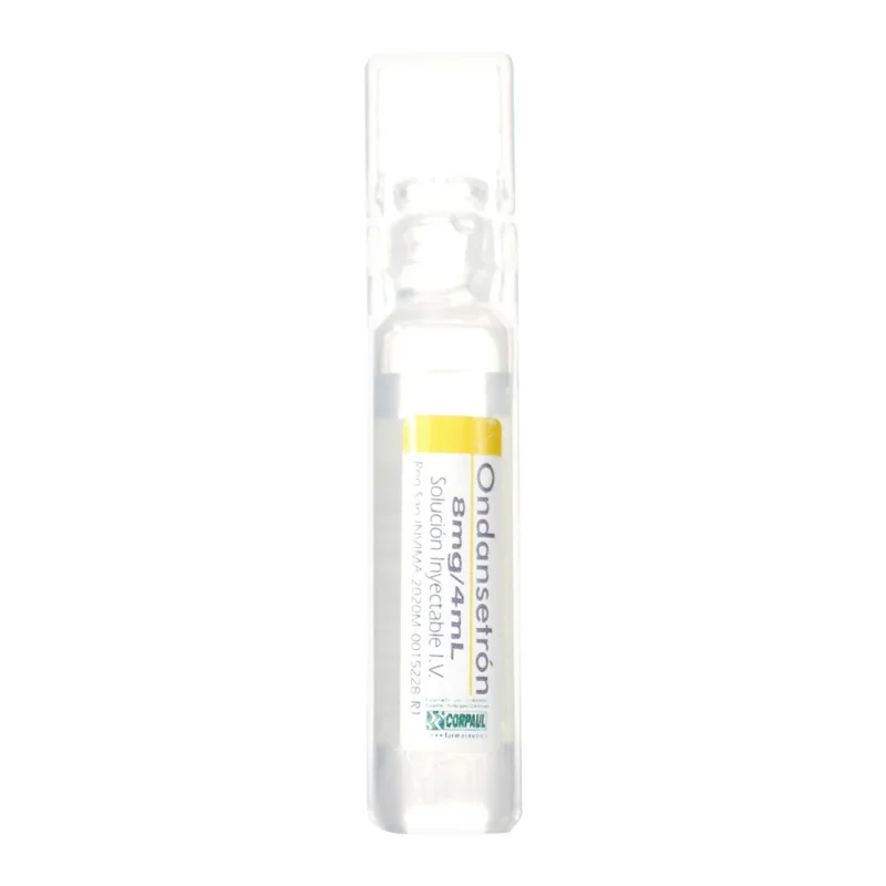 ONDANSETRON 8MG AMPOLLA FRASCO X 4 ML (CORPAUL)