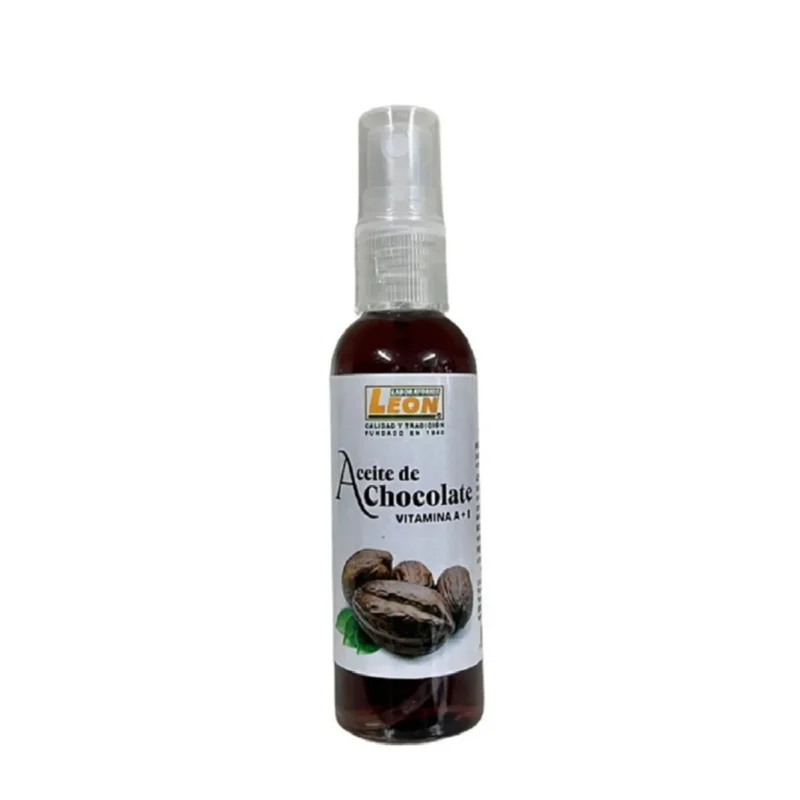 ACEITE CHOCOLATE SPRAY FRASCO X 60 ML  (LEON)