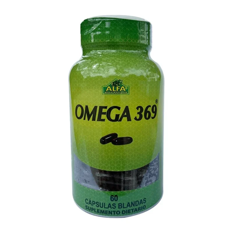 OMEGA 3 6 9 1000 MG FRASCO X 60 CAPSULAS  (ALFA VITAMINS)