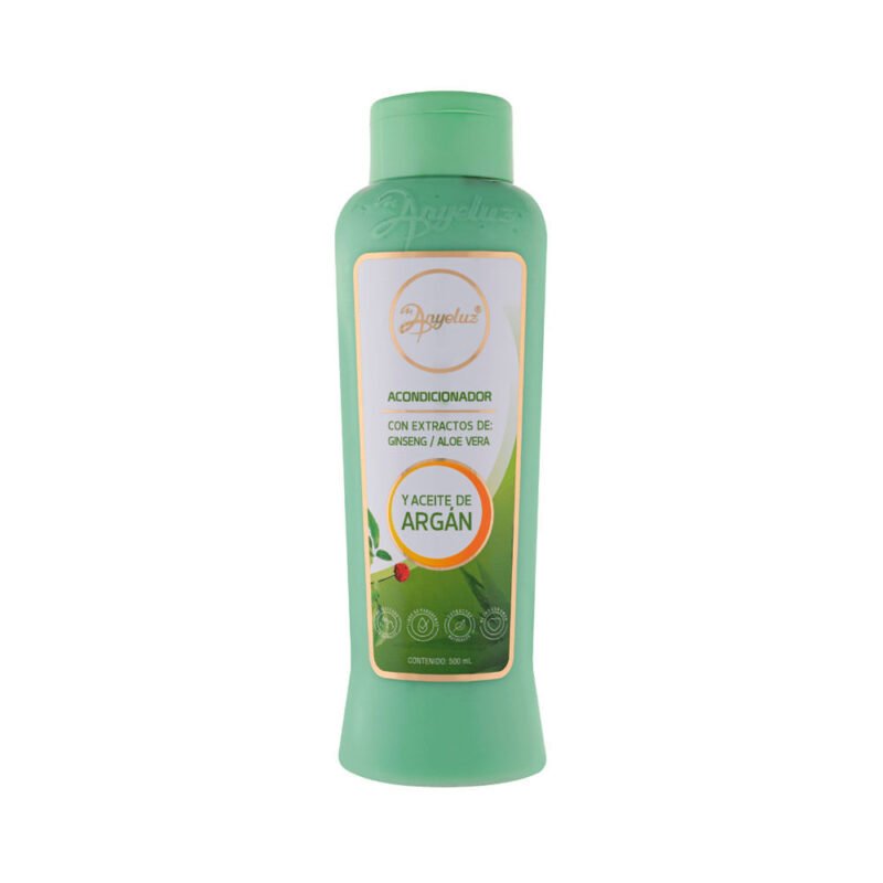 ANYELUZ ACONDICIONADOR CON ALOE VERA Y EXTRACTO DE ARGAN FRASCO X 500 ML