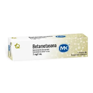 BETAMETASONA 7MG CAJA X 1 AMPOLLA 1 ML (MK)