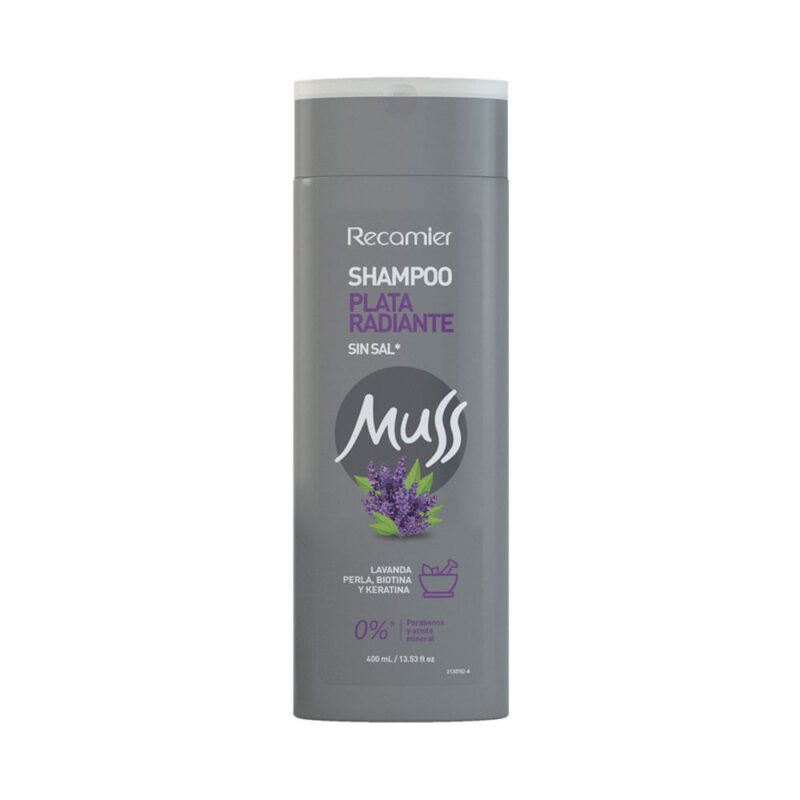 MUSS PLATA RADIANTE MIX NATURAL SHAMPOO (RECAMIER) FCO X 400 ML