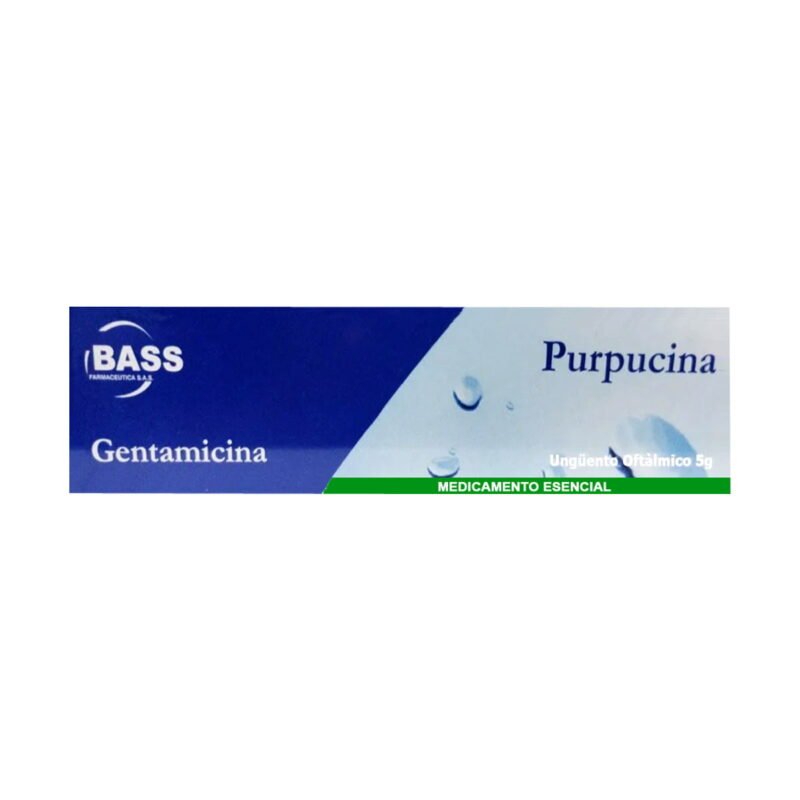 GENTAMICINA 0.3  UNGUENTO OFTALMICO PURPUCINA TUBO X 5 GR (ARBOFAR)