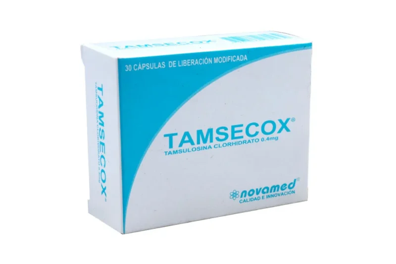 TAMSECOX 0.4 MG CAJA X 30 TABLETAS (NOVAMED)