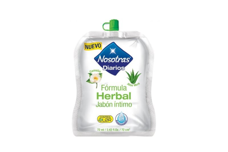 NOSOTRAS JABON INTIMO HERBAL DISPLAY X 6 SACHETS (FAMILIA)