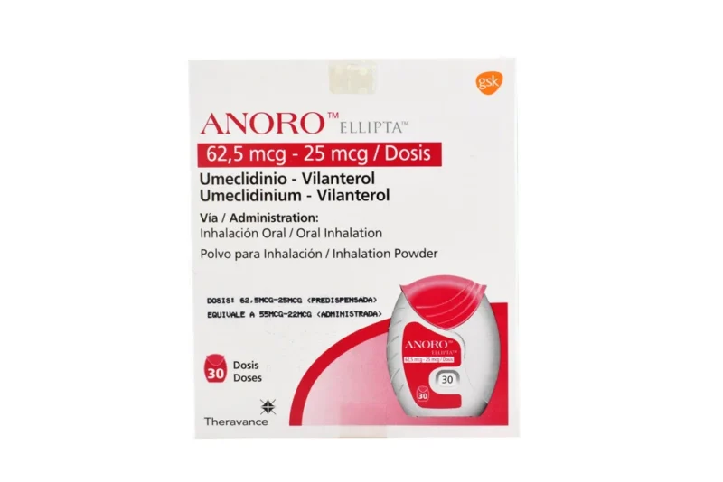 ANORO ELLIPTA 62.5 MCG INHALADOR X 30 DOSIS (GLAXO)