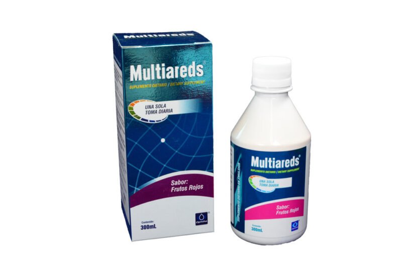 MULTIAREDS SOLUCION FRUTOS ROJOS FRASCO X 300 ML (OPHTHA)
