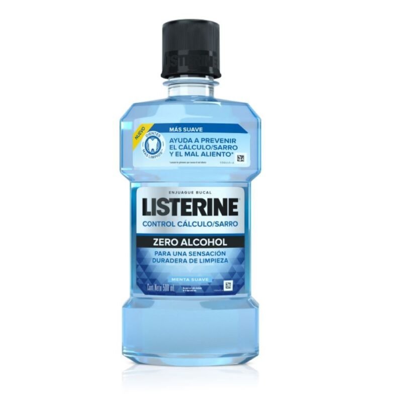 LISTERINE CONTROL CALCULO ZERO X 500 (JOHNSON)