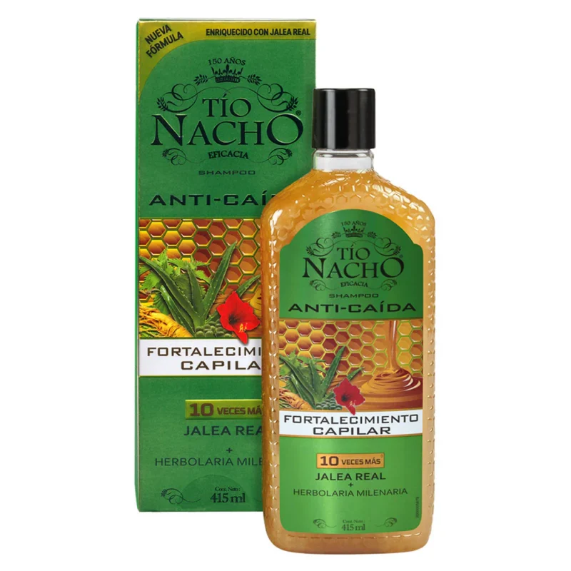 TIO NACHO HERBOLARIA MILENARIA SHAMPOOFRASCO X 415 ML (GENOMMA LAB)