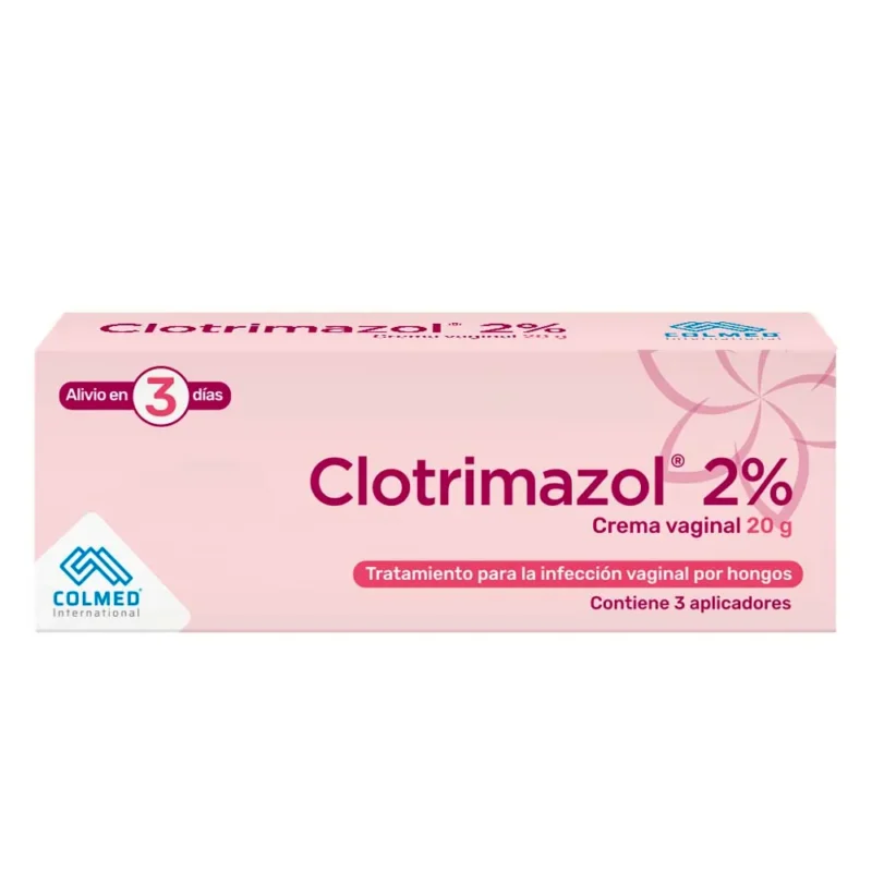 CLOTRIMAZOL CREMA VAGINAL TUBO X 20 GR (COLMED)