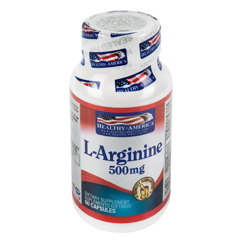 L ARGININE 500 MG FRASCO X 50 CAPSULAS (HEALTHY AMERICA)
