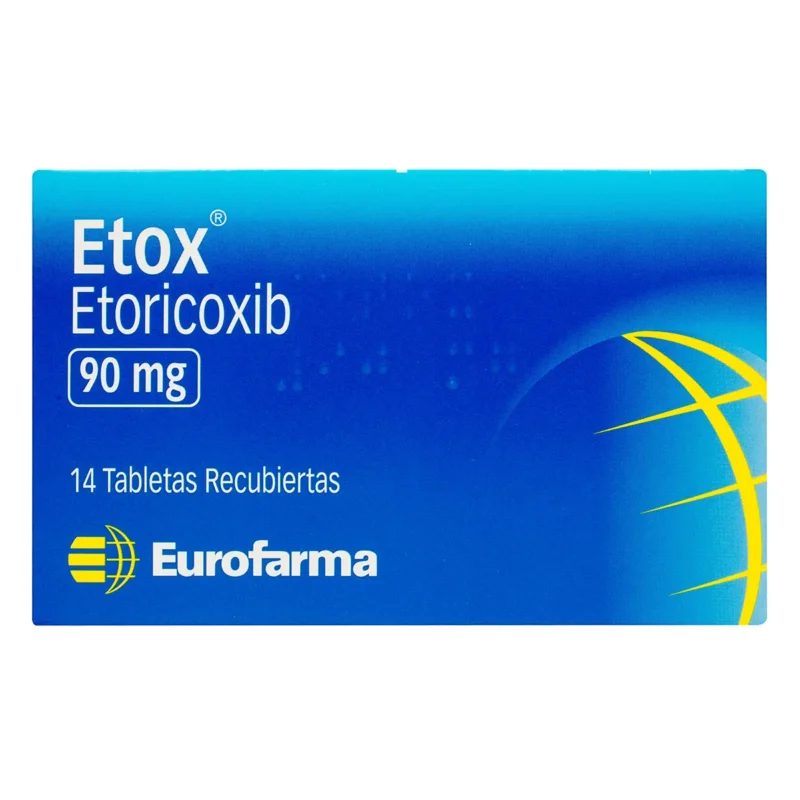 ETOX 90 MG (ETORICOXIB) (EUROFARMA) X 14 TABLETAS
