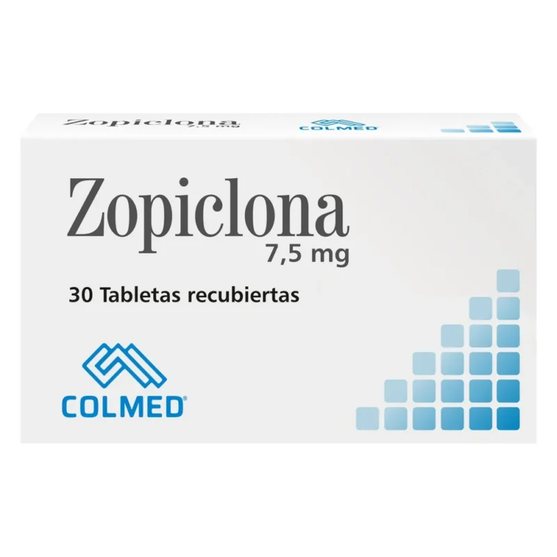 ZOPICLONA 7.5 MG CAJA X 30 TABLETAS (COLMED)