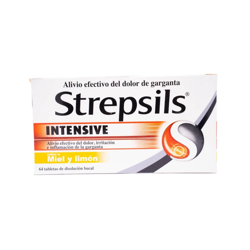STREPSILS INTENSIVE CAJA X 64 TABLETAS (RECKITT)