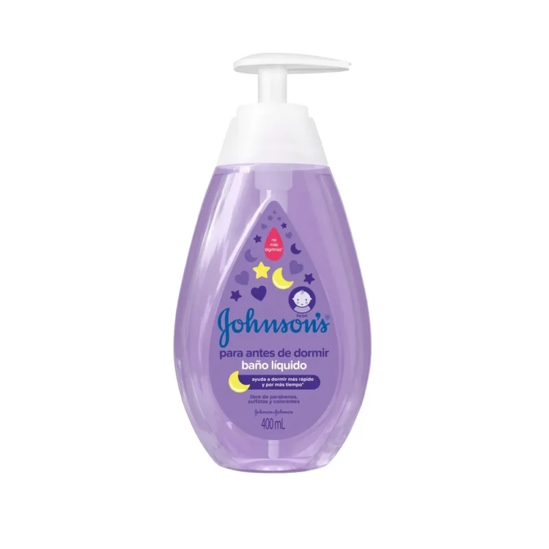BANO LIQUIDO ANTES DORMIR FRASCO X 400 ML  (JOHNSONS)